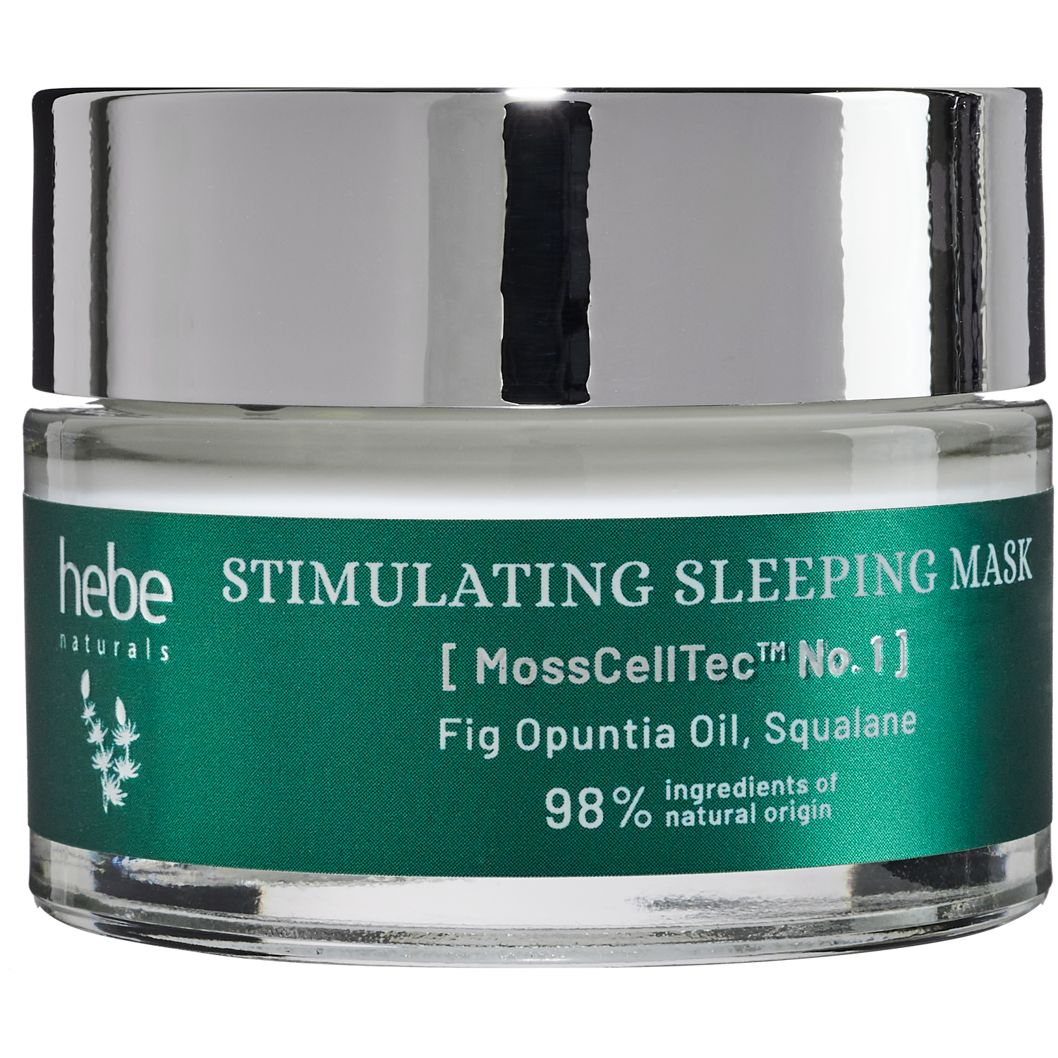 Hebe Naturals Stimulating Sleeping Mask stymulująca maska do twarzy na noc, 50 ml