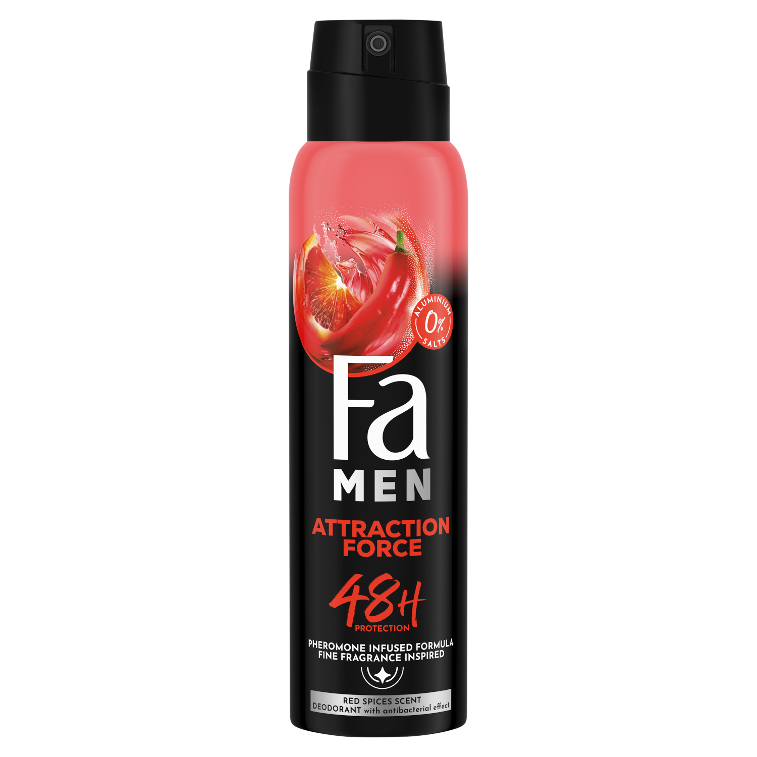 Fa Men Attraction Force 48H dezodorant męski w sprayu, 150 ml