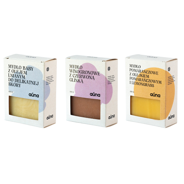 Auna zestaw: naturalne mydła dla całej rodziny, 3 szt./1 opak.