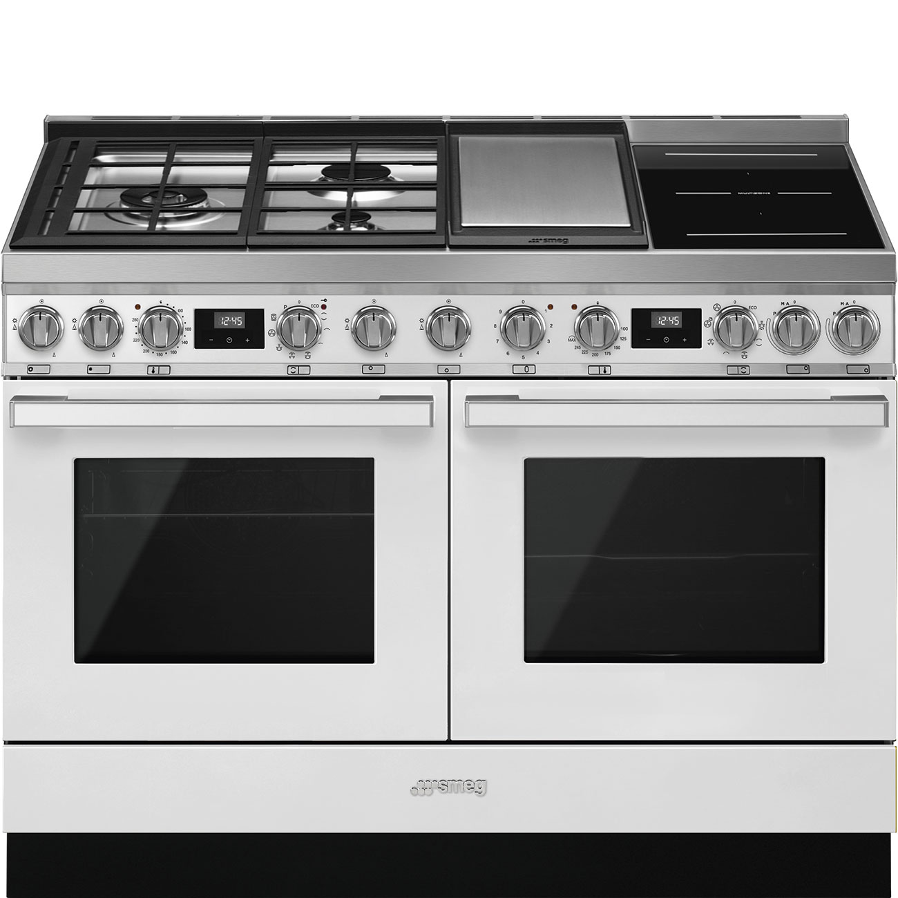 Smeg - Kuchnia wolnostojąca CPF120IGMPWH Portofino Biała