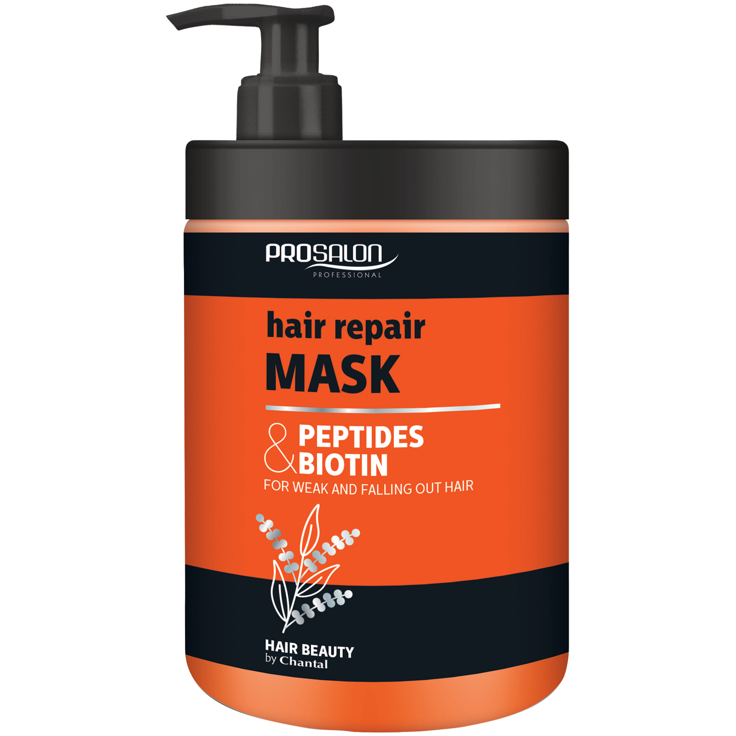 Prosalon Peptides&Biotin maska z peptydami i biotyną do włosów, 1000 ml