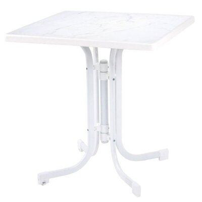 Stół ogrodowy PATIO Dine & Relax Marble Biało-Szary