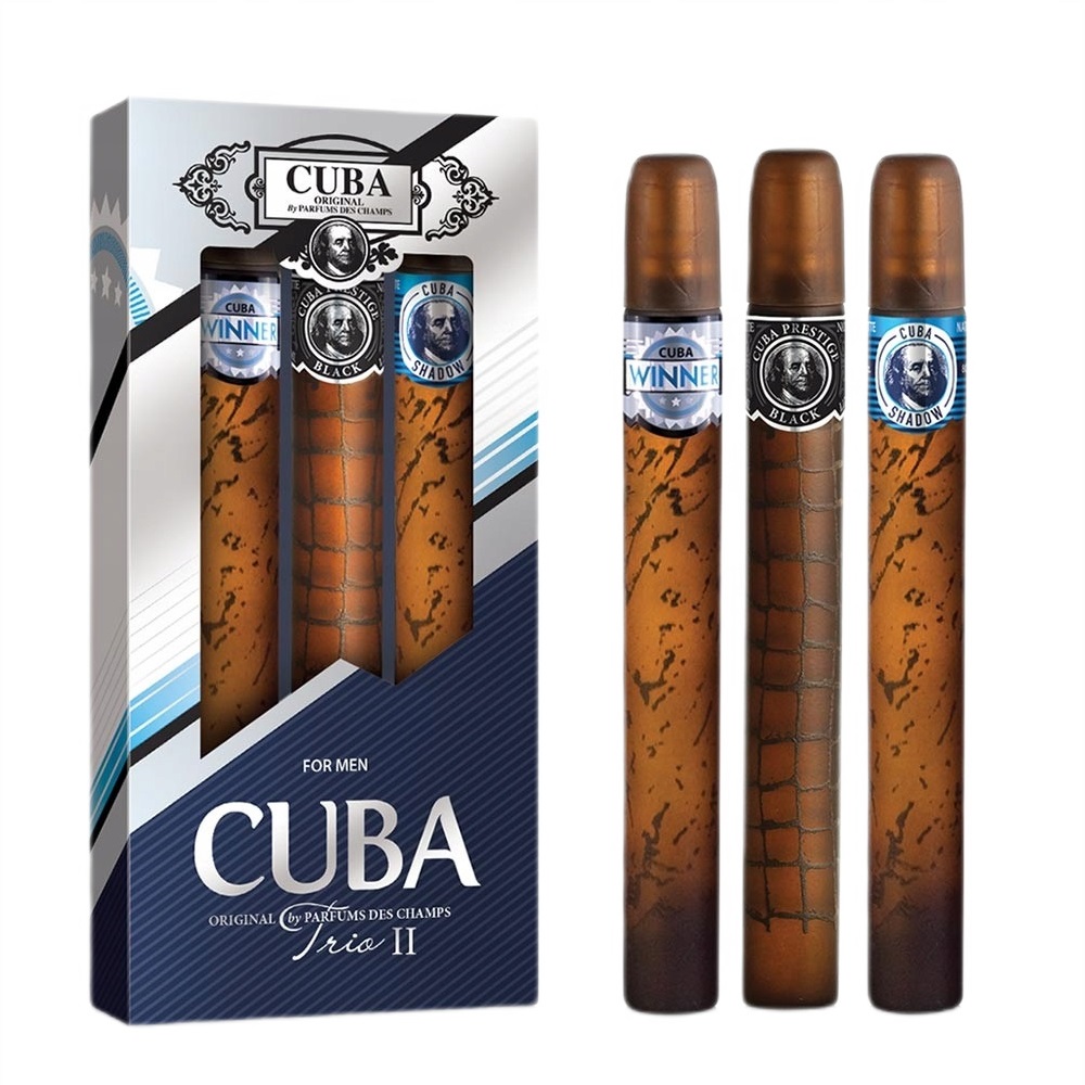 Cuba Original Trio zestaw: woda toaletowa męska, 3x35 ml