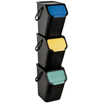 Kosz na śmieci PRACTIC Bini 10100477 3x25L