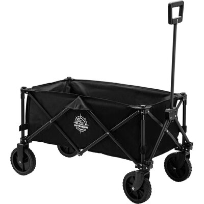 Wózek turystyczny GOCKOWIAK Wagen Czarny 90 kg obrotowe koła