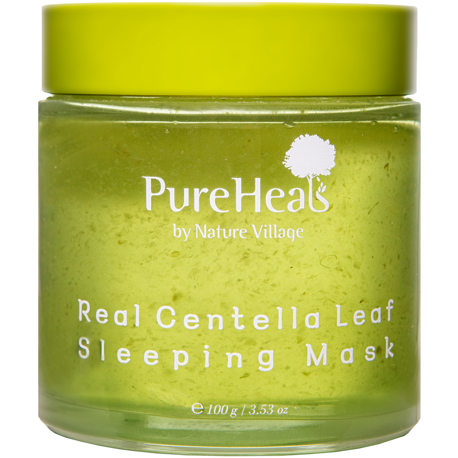 Pureheals Real Centella Leaf Sleeping Mask łagodząca maska do twarzy na noc, 100 g