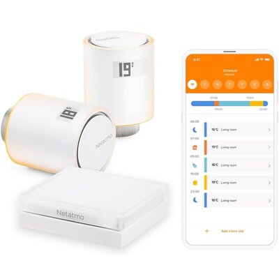 Głowice termostatyczne NETATMO Valves Set Wi-Fi