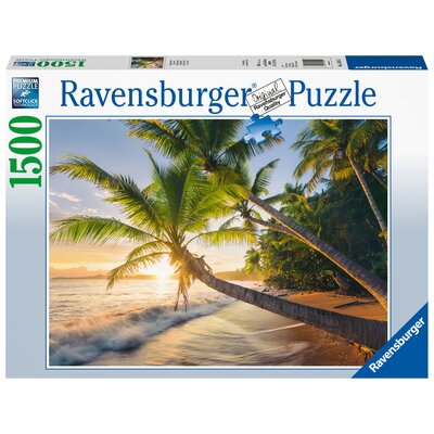 Puzzle RAVENSBURGER Tajemnicza plaża 150151 (1500 elementów)
