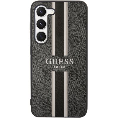 Etui GUESS 4G Printed Stripe do Samsung Galaxy S23 Czarny