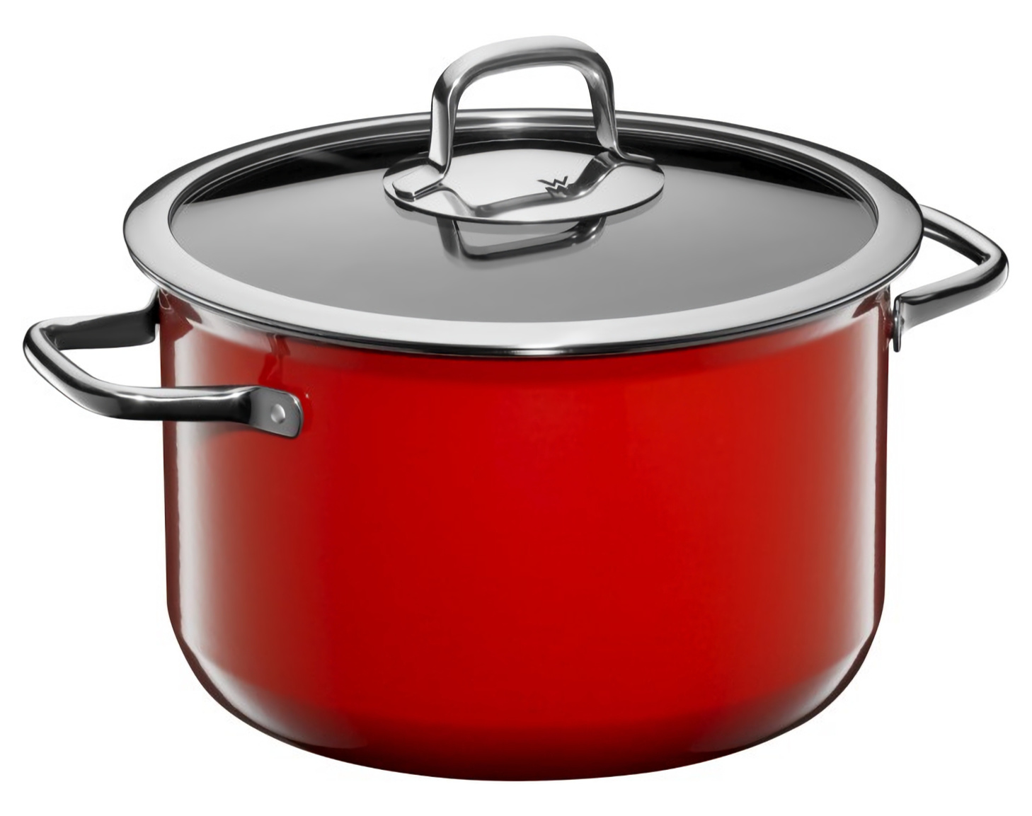 WMF - Garnek wysoki Fusiontec Compact 24 cm Czerwony