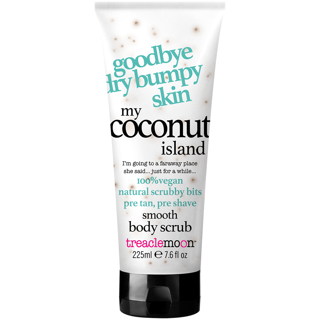 Treaclemoon Coconut Island peeling do ciała, 225 ml