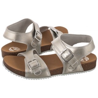 Sandały Timberland Castle Island Backstrap Silver Metallic 0A4341 040