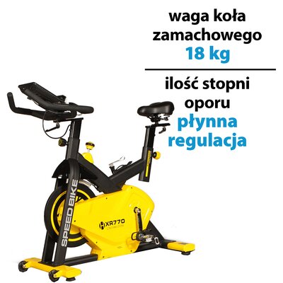 Rower spinningowy HERTZ FITNESS XR-770 Pro