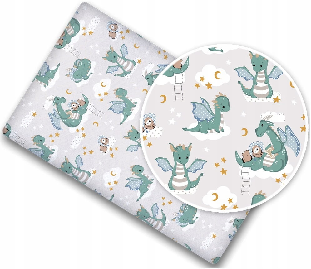 Prześcieradło bawełna materiałowe 160x80 Babymam