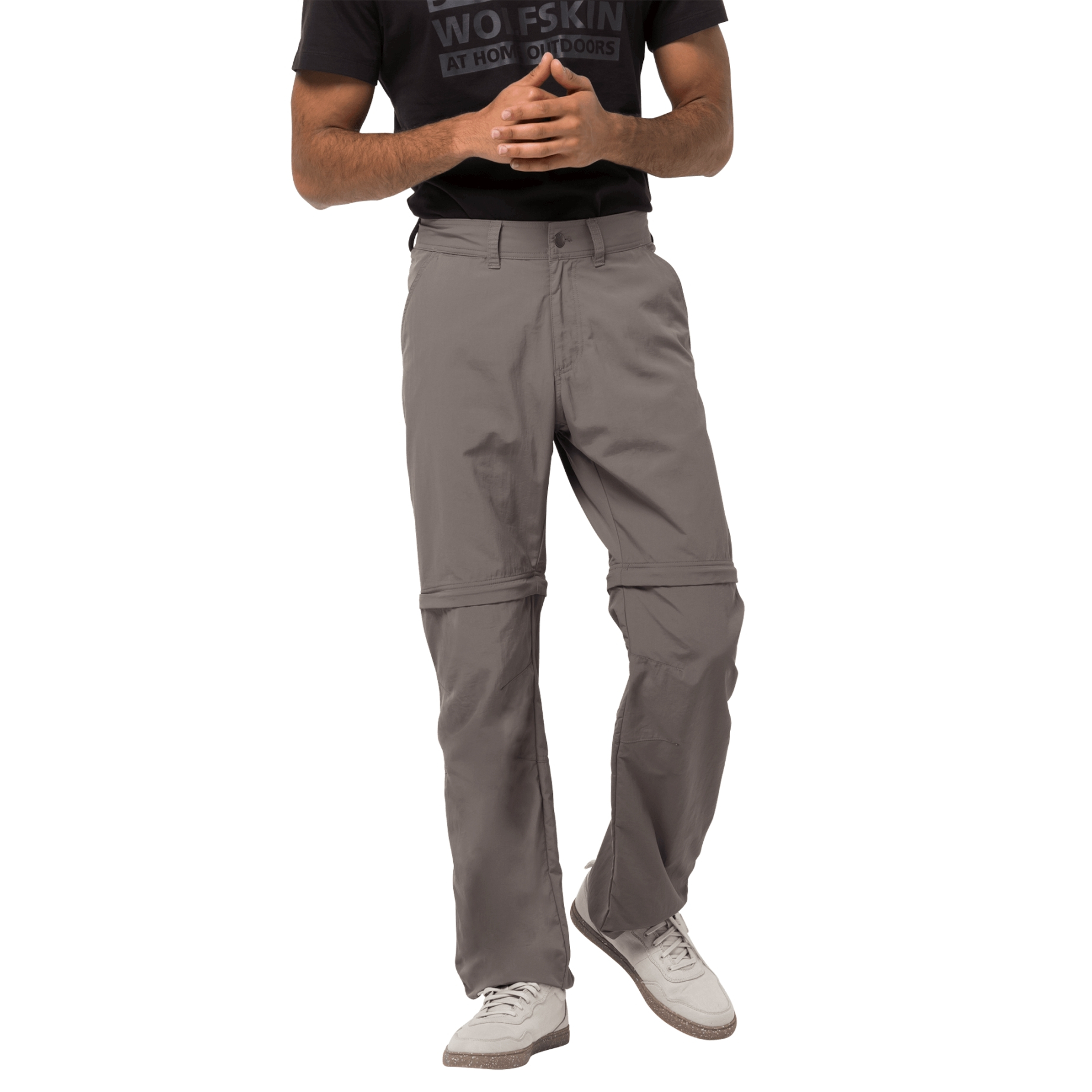 Spodnie na lato CANYON ZIP OFF PANTS siltstone - 46