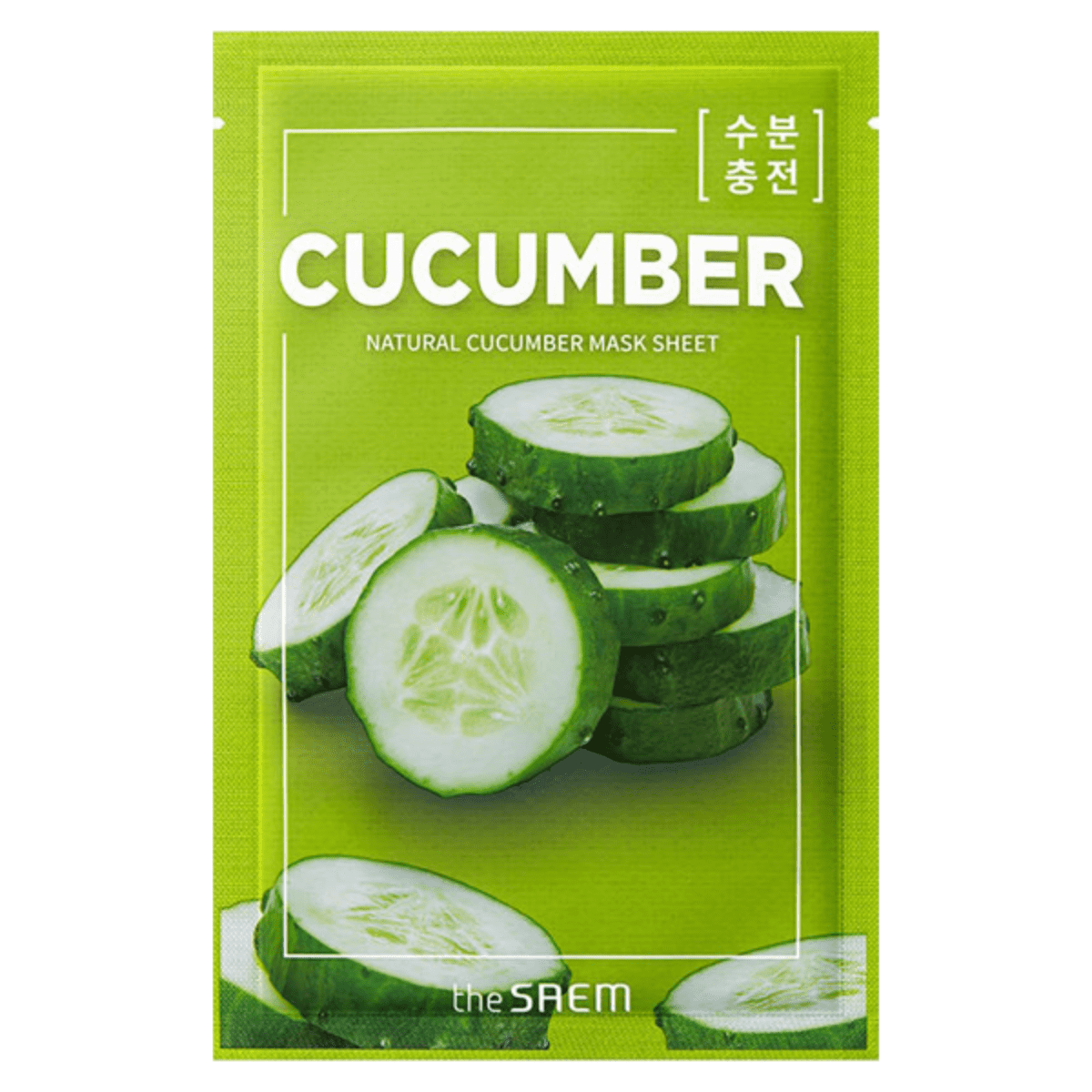 The Saem Cucumber maska do twarzy w płachcie, 21 ml