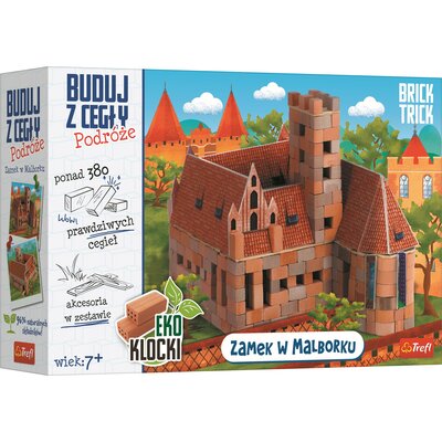 Klocki konstrukcyjne TREFL Brick Trick Podróże Malbork 61547