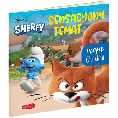 Smerfy Moja czytanka Sensacyjny temat Nowe przygody (okładka miękka)