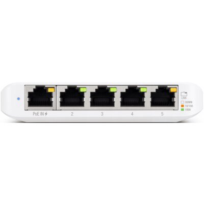 Switch UBIQUITI USW-Flex-Mini Gigabit Ethernet, 5 portów, Funkcja PoE, Zarządzalny