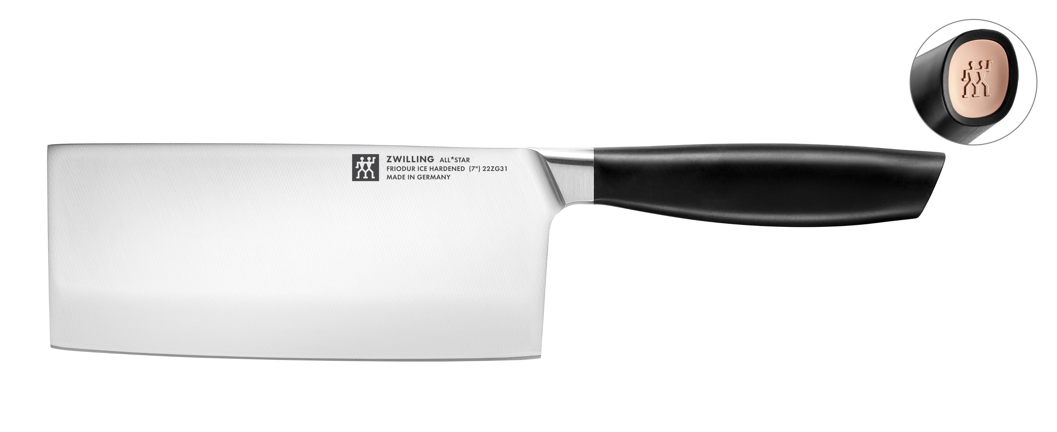 Zwilling - Tasak chiński All Star Różowe złoto