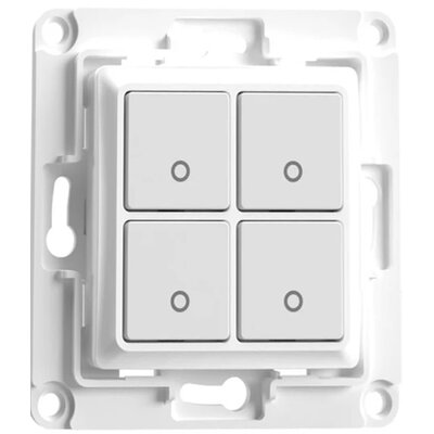 Włącznik ścienny SHELLY Wallswitch4White Biały