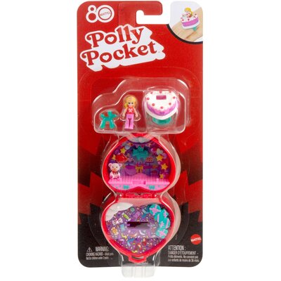 Lalka POLLY POCKET 80-lecie Mattel Rocznicowy zestaw kompaktowy JGK21