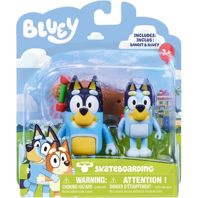 Zestaw figurek BLUEY Jazda na deskorolce BLU13042