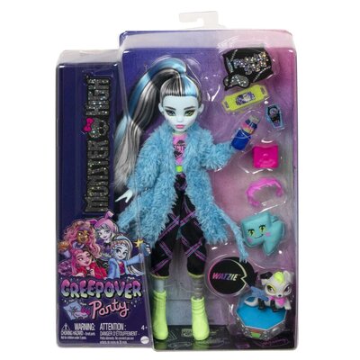 Lalka MONSTER HIGH Piżama Party Frankie Stein HKY68