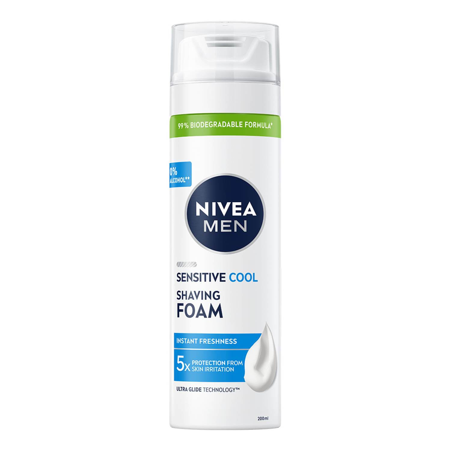 Nivea Men Sensitive chłodząca pianka do golenia, 200 ml