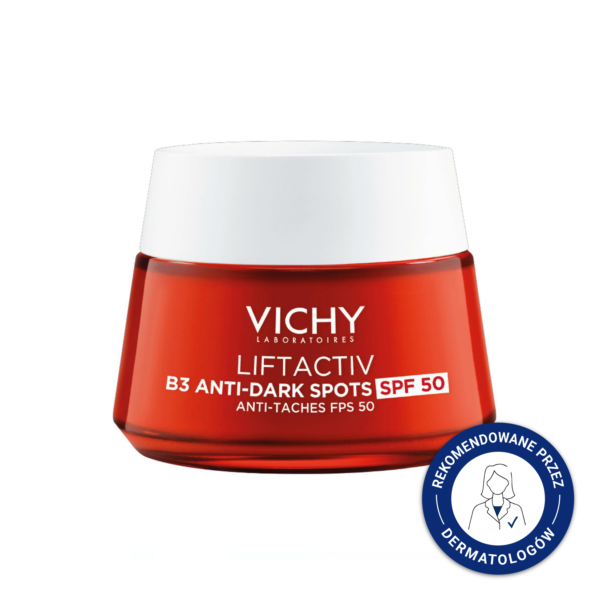 Vichy Liftactiv B3 intensywny krem przeciwzmarszczkowy z SPF50, 50 ml
