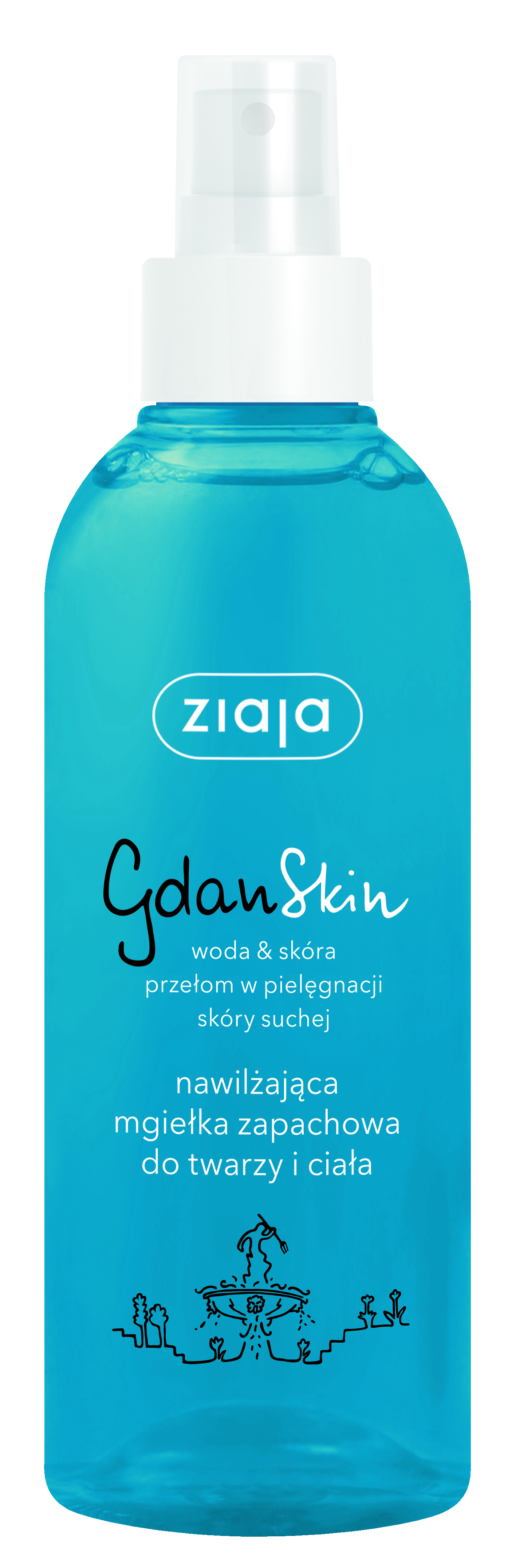 Ziaja GdanSkin, mgiełka zapachowa do twarzy i ciała, 200 ml