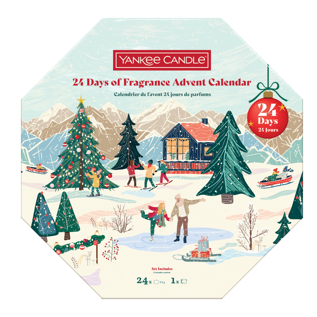 Yankee Candle Home Inspiration kalendarz adwentowy, 1 szt.