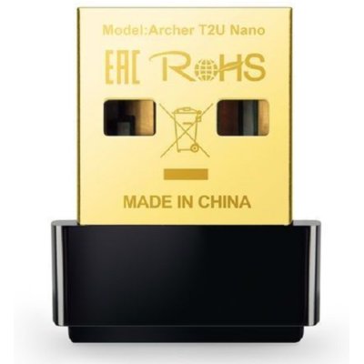 Karta sieciowa TP-LINK Archer T2U Nano USB-A, Zewnętrzna, 2.4 / 5 GHz
