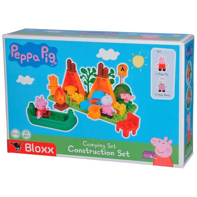 Klocki plastikowe SIMBA Świnka Peppa Zestaw kemping 800057143