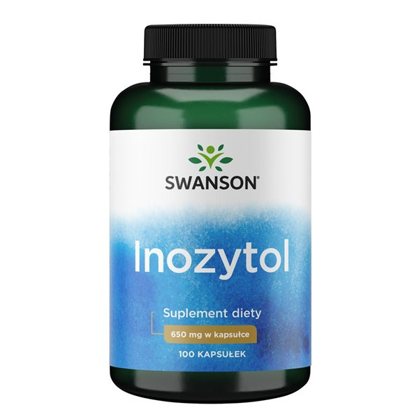 Swanson Inozytol suplement diety witamina B8, 100 kaps./1 opak.