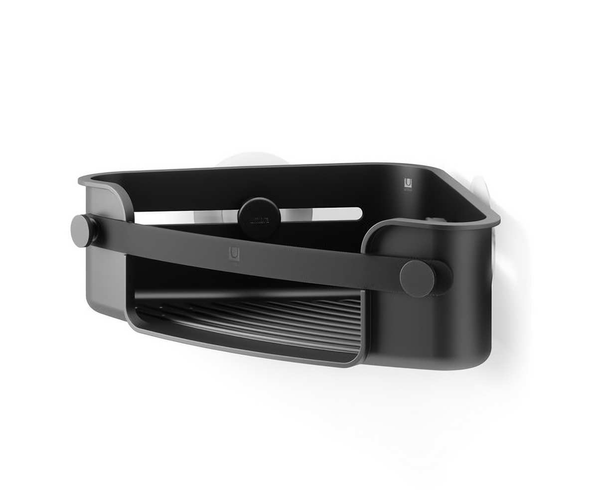 Umbra - Organizer narożny pod prysznic Flex Gel-Lock Czarny