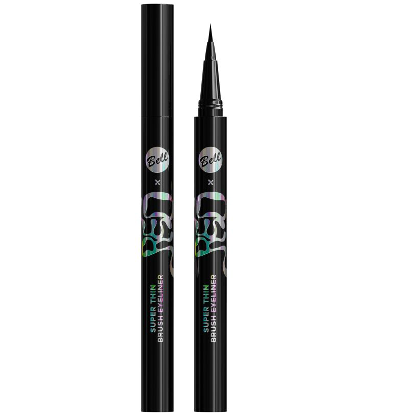 Bell RLM x Bell precyzyjny eyeliner w pisaku z pędzelkiem 01 midnight, 0,6 g