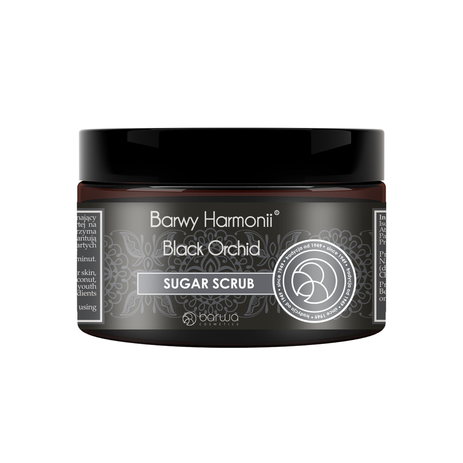 Barwa Barwy Harmonii Black Orchid peeling cukrowy, 250 ml