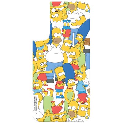 Panel SAMSUNG do etui Frame Cover do Galaxy S22+ Simpsons Mix Biały