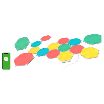 Panele świetlne NANOLEAF Hexagons Starter Kit (15 szt.)