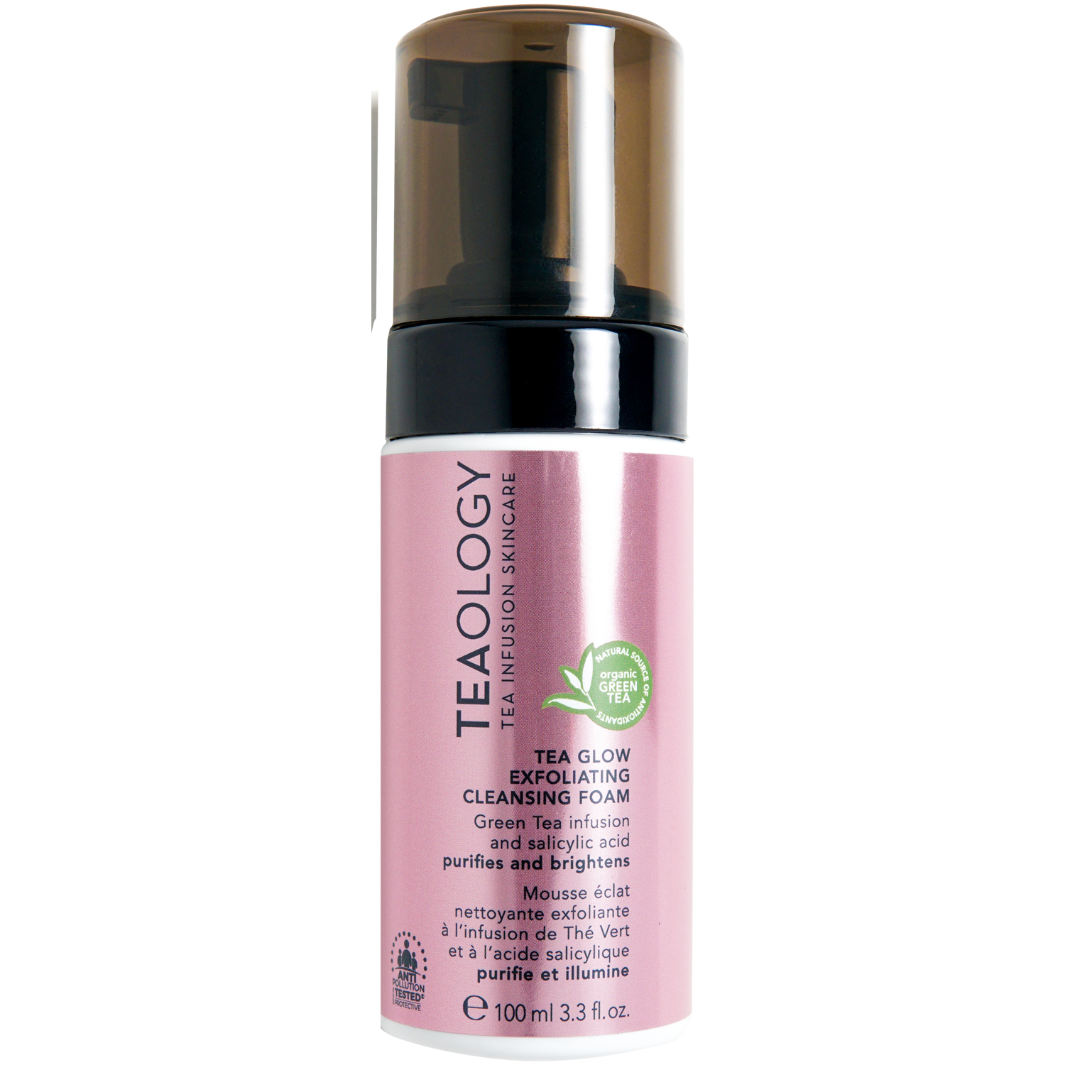 Teaology Tea Glow pianka oczyszczająca do twarzy, 100 ml