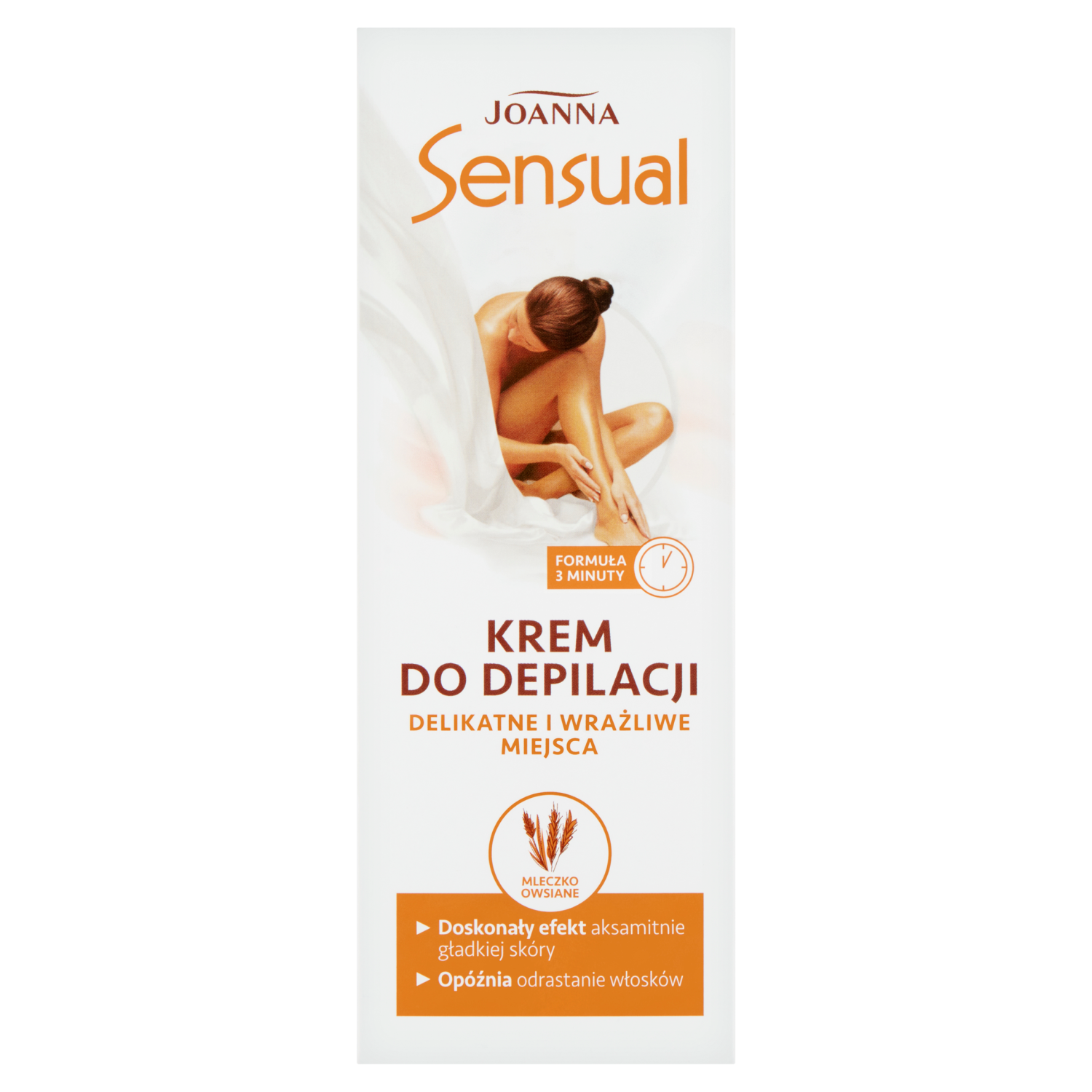 Joanna Sensual krem do depilacji z mleczkiem owsianym, 100 g