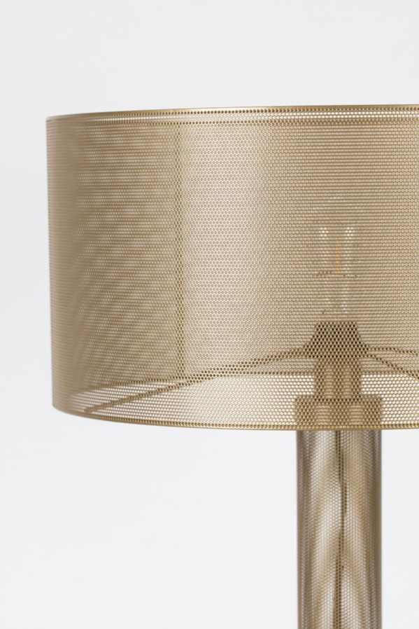 Bold Monkey - Lampa podłogowa SWEET MESH złota