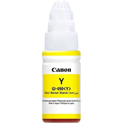 Tusz CANON GI-490 Żółty 70 ml 0666C001