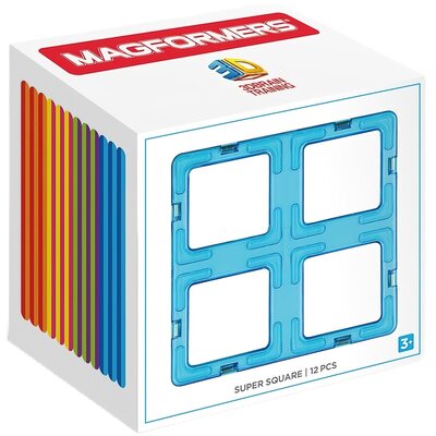 Klocki magnetyczne MAGFORMERS Kwadraty 005-713017