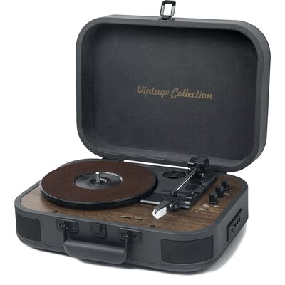Gramofon MUSE MT-207 DGB Czarny Manualny, Bluetooth, USB, Wbudowane głośniki