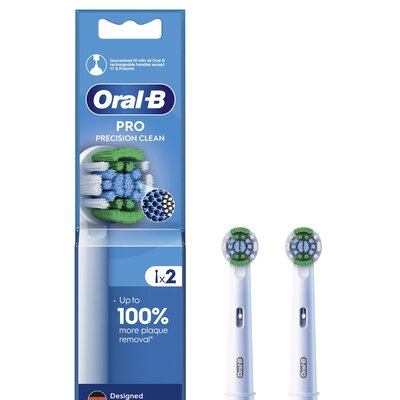 Oryginalna końcówka szczoteczki ORAL-B Pro Precision Clean (2 szt.) (Precyzyjne czyszczenie)