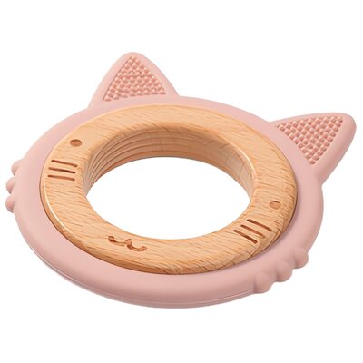 Gryzak BABYONO Kitten 1076/02 Brązowy