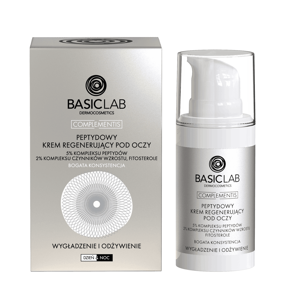 Basiclab Complementis krem pod oczy o bogatej konsystencji, 15 ml