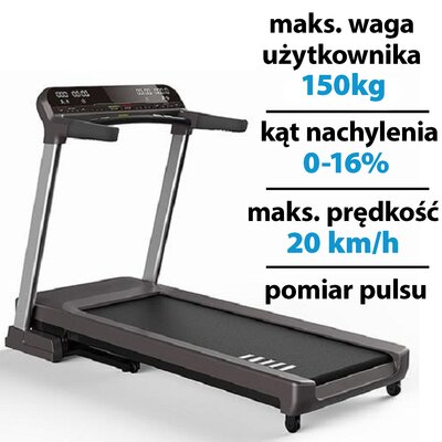 Bieżnia elektryczna HERTZ FITNESS Prestige